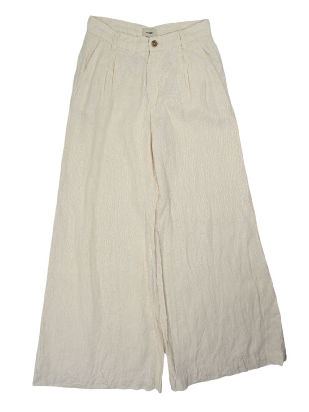 DL1961 Lucila Linen Pants in Beige
